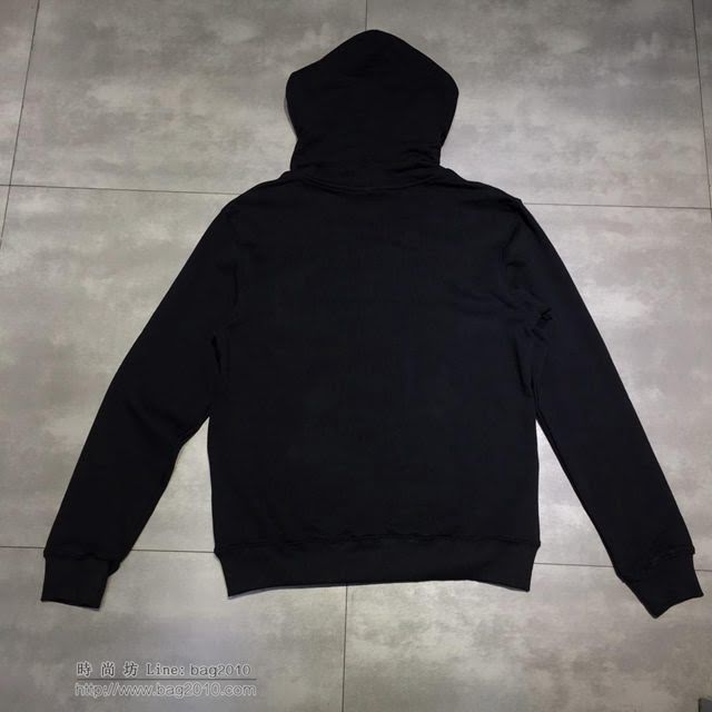 Burberry衛衣 2019春夏新款 巴寶莉黑色連帽衛衣套裝  tzy1602